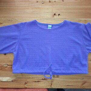 Vintage Purple Venus Cropped Top